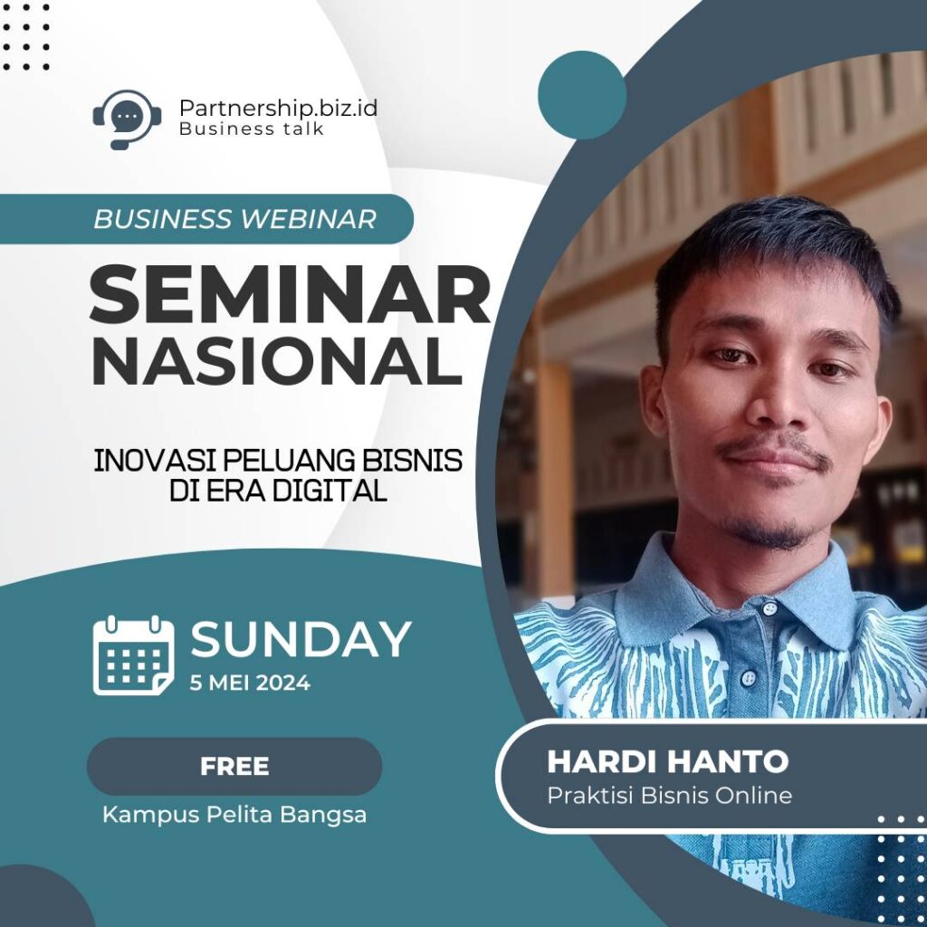 SEMINAR NASIONAL INOVASI PELUANG BISNIS DI ERA DIGITAL
