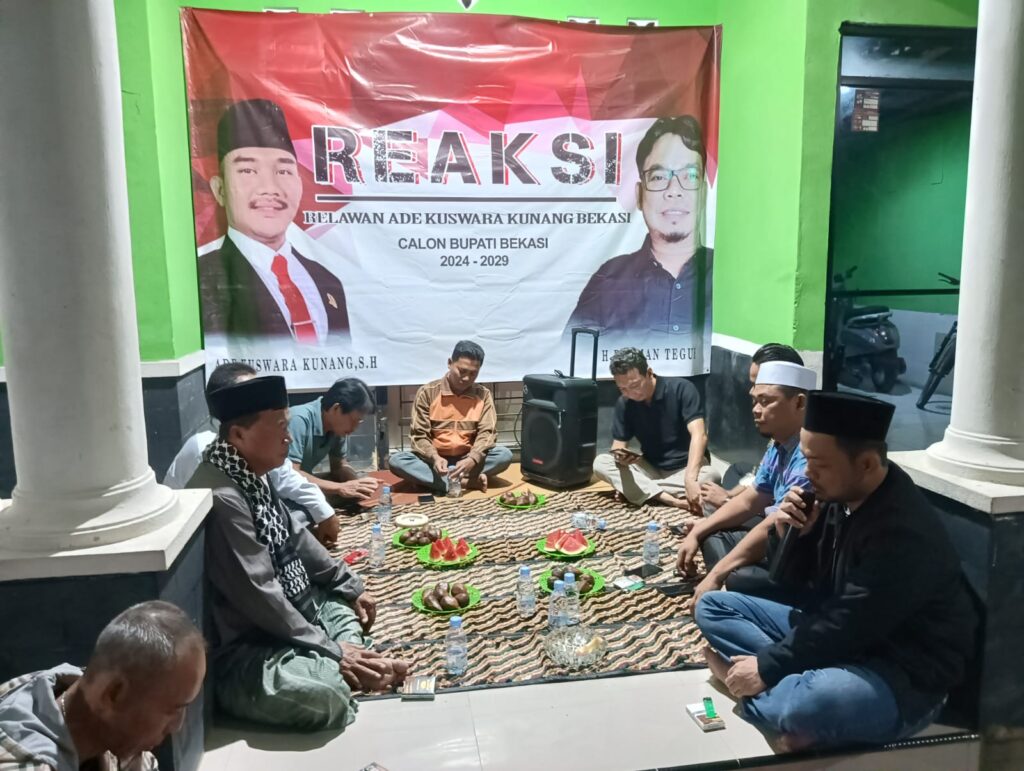 Menangi Kontestan Pilkada, Relawan Ade Kuswara Kunang Bekasi (REAKSI) Gelar Tasyukuran