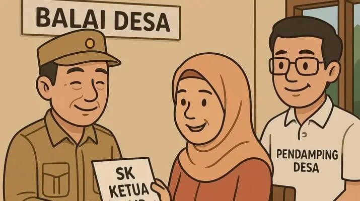 Istri Kades Pimpin BUMDes Kertajaya, Diduga Langgar Aturan dan Dapat Dukungan Pendamping Desa