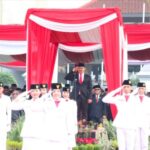 Bupati Bekasi Pimpin Upacara Hari Lahir Pancasila Di Halaman Komplek Pemerintahan Kabupaten Bekasi