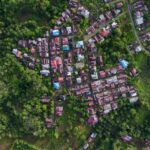 Peta interaktif menampilkan lokasi dan magnitudo gempa terkini di Indonesia hari ini