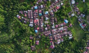 Peta interaktif menampilkan lokasi dan magnitudo gempa terkini di Indonesia hari ini