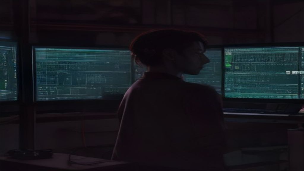 Ilustrasi antarmuka perangkat lunak (software) modern dengan fitur analitik dan dashboard interaktif berwarna biru hijau